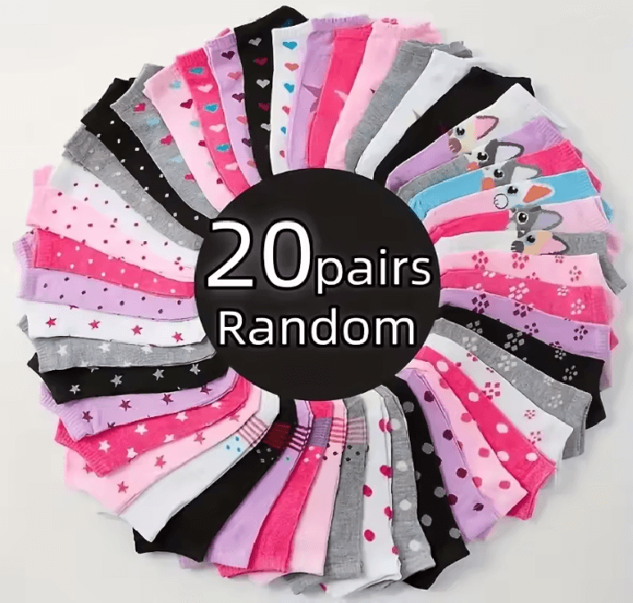 HeartEase Candy Colored Ankle Socks For Women 5