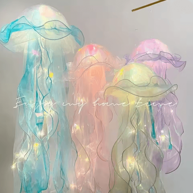 AquaGlow DIY Jellyfish Lantern Mood Light 2