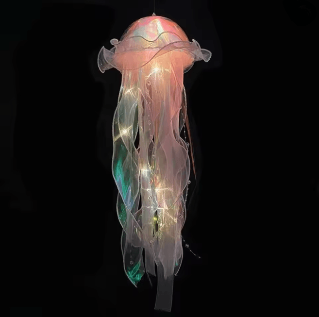 AquaGlow DIY Jellyfish Lantern Mood Light 4