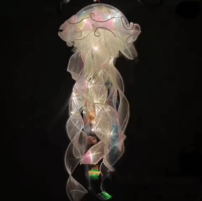 AquaGlow DIY Jellyfish Lantern Mood Light 5