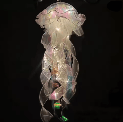 AquaGlow DIY Jellyfish Lantern Mood Light 5