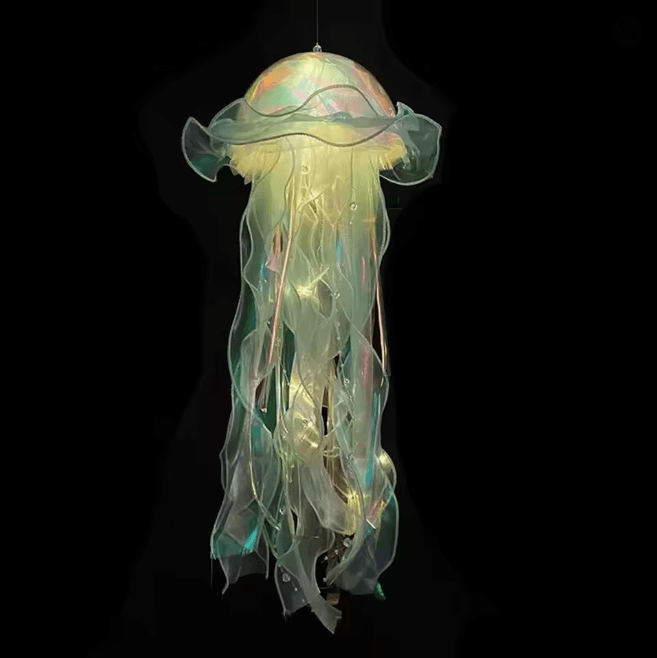 AquaGlow DIY Jellyfish Lantern Mood Light 7
