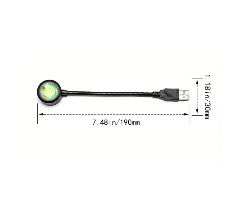 SunGlow USB Sunset Projection Lamp 1