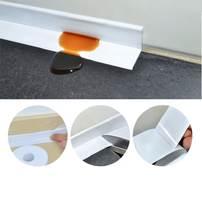 SealPro PVC Waterproof Caulk Sealing Tape For Bathroom And Kitchen 2