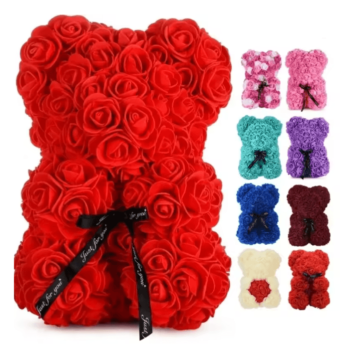 ForeverBloom Rose Teddy Bear Gift For Mom And Loved Ones 1