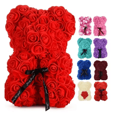 ForeverBloom Rose Teddy Bear Gift For Mom And Loved Ones 1