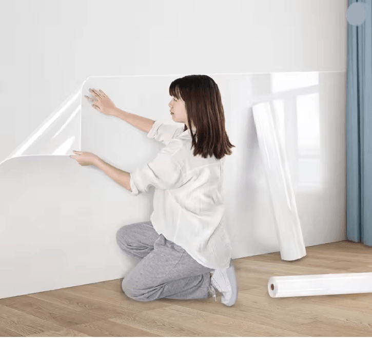 ClearGuard Electrostatic Wall Protection Film 3