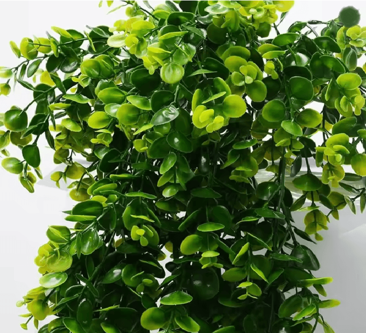 EverVine Artificial Eucalyptus Hanging Rattan Greenery 3
