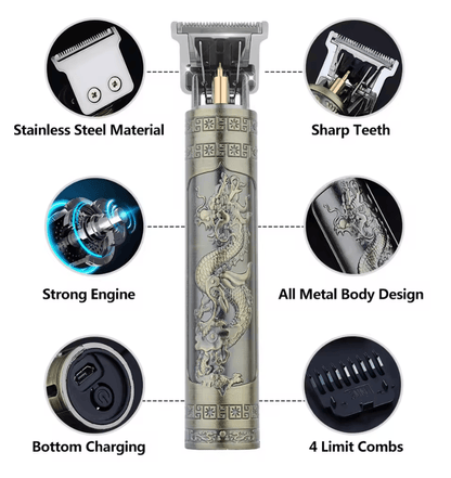 RetroTrim T9 Professional Electric Hair Clipper For Men 2