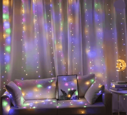 LumiDrape USB Curtain Fairy Lights With Remote Control 5