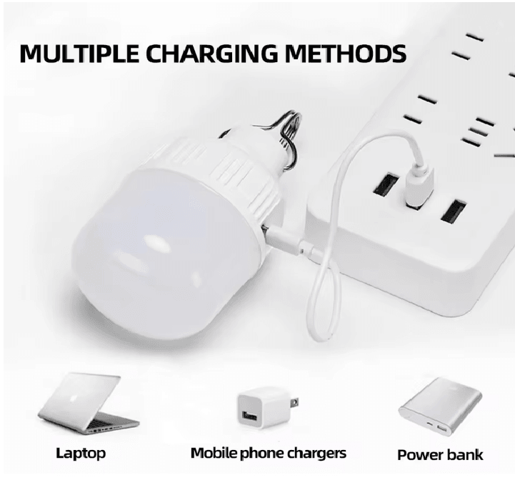 LumiCamp Portable USB Rechargeable LED Pendant Light 3