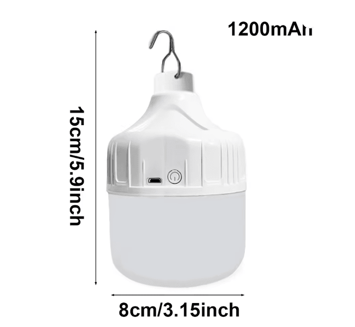 LumiCamp Portable USB Rechargeable LED Pendant Light 7