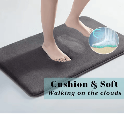 CoralSoft Absorbent Non Slip Bath Mat 1
