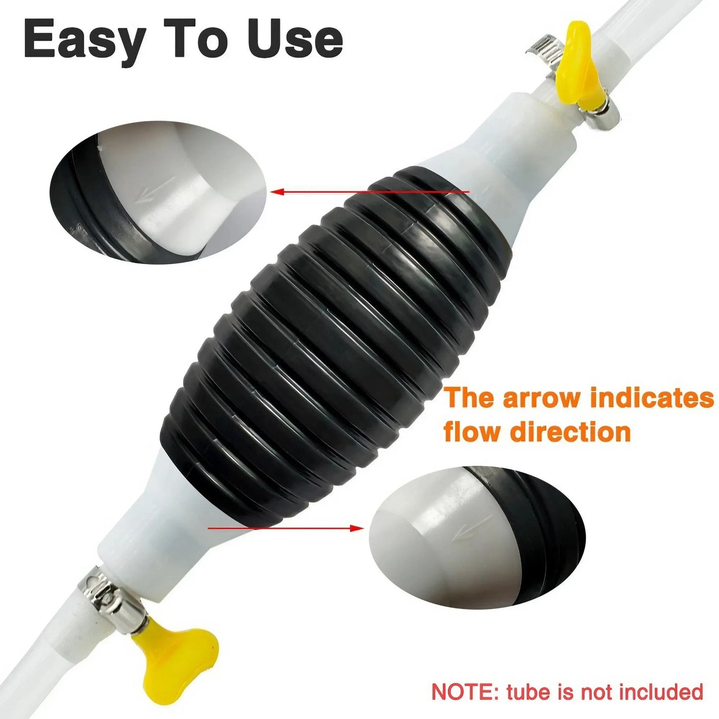 Car Fuel Gas Hand Primer Manual Pump 2