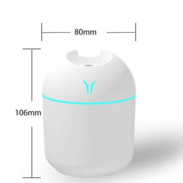 PureMist 250 ml USB Aroma Humidifier & Essential Oil Diffuser