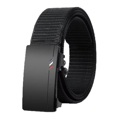 ActiveFlex Nylon Woven Automatic Buckle Belt  Breathable Canvas Strap For Men 6