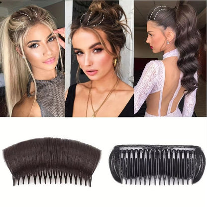 RootFluff Volumizing Hair Pad Insert  Invisible Hair Cushion  Comb Style Booster For Women 1