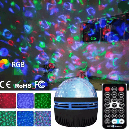 StarGlide USB LED Starry Sky Light Projector Night Lamp With 7Color Pattern  Remote 6