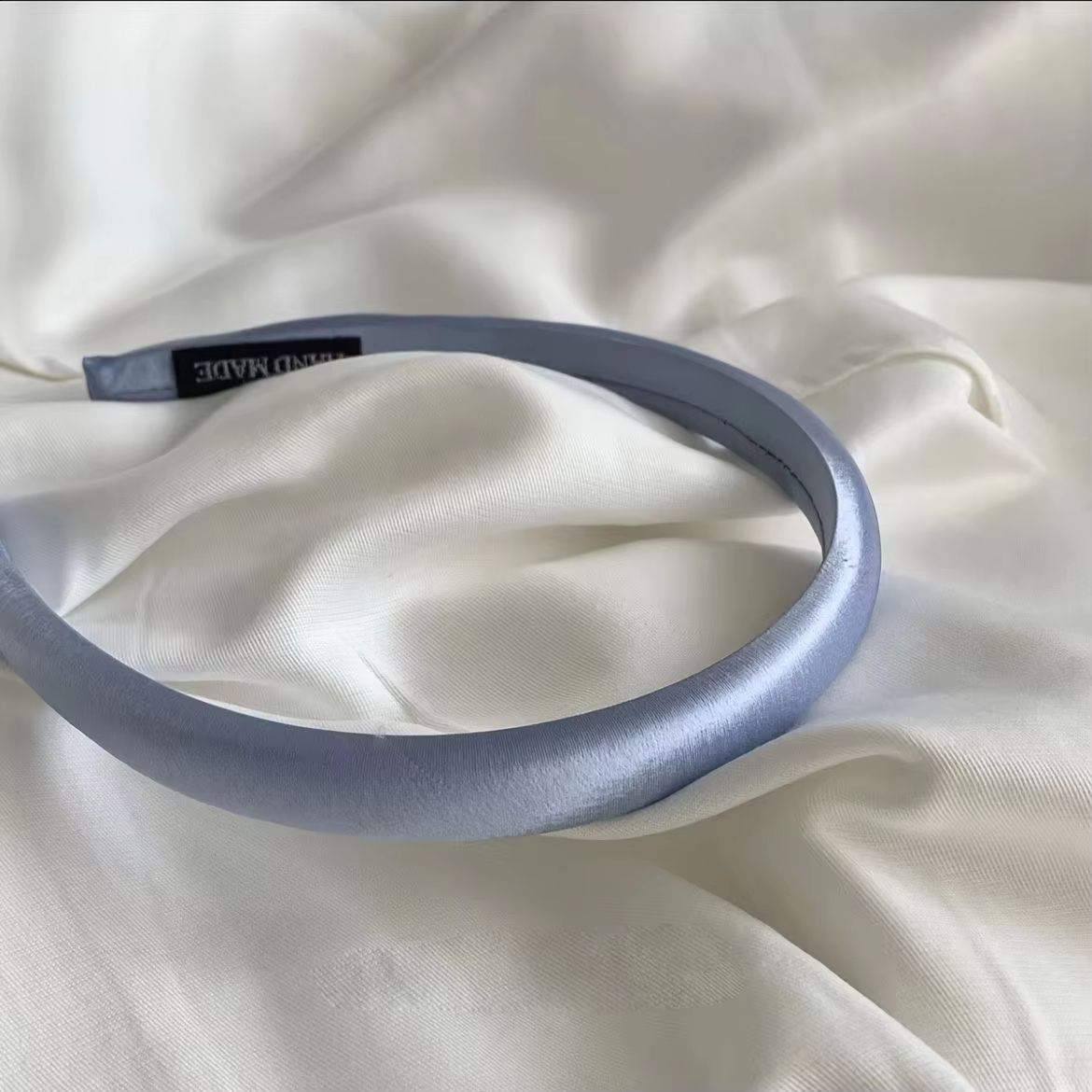 SilkTouch Solid Satin Headband  Vintage Thick Elastic Hair Hoop For Women  Girls 5