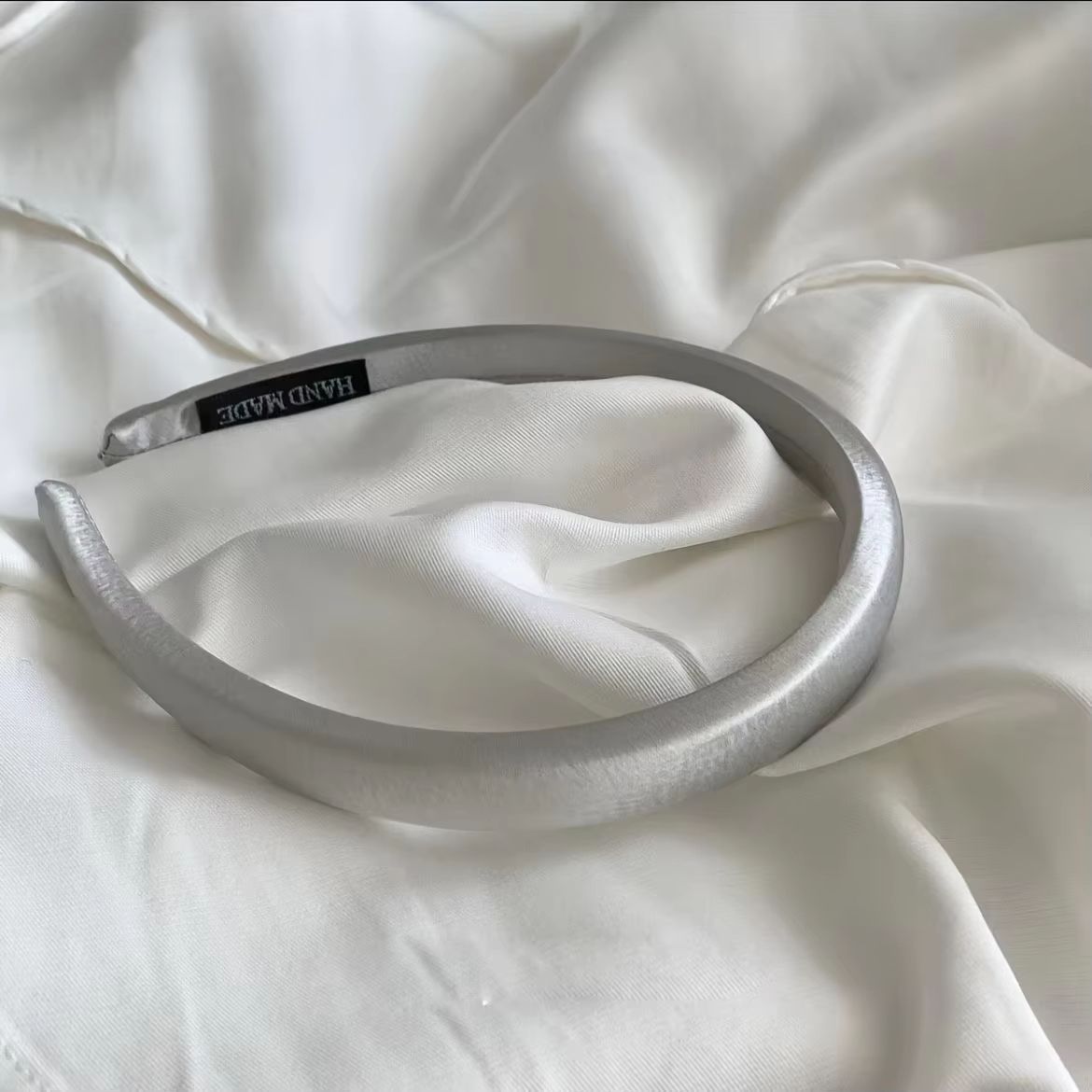 SilkTouch Solid Satin Headband  Vintage Thick Elastic Hair Hoop For Women  Girls 7