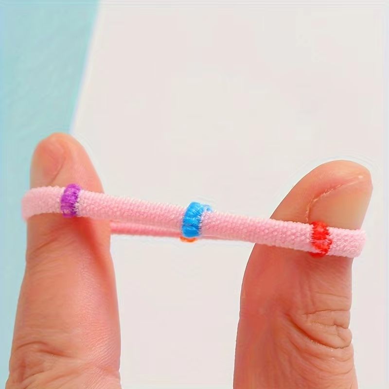 Everyday Value Hair Tie Bulk Pack  Assorted Elastic Ponytail Holders For Women  Girls 4