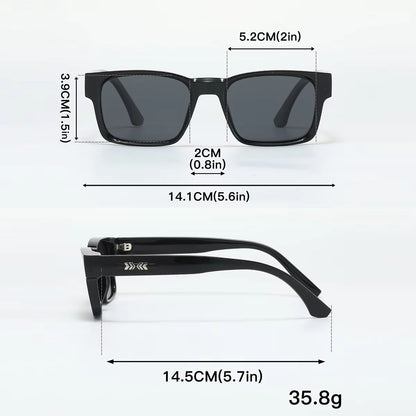 CoreShield MetalFrame Square Polarized UV400 Sunglasses  Unisex Travel  Outdoor Eyewear 3