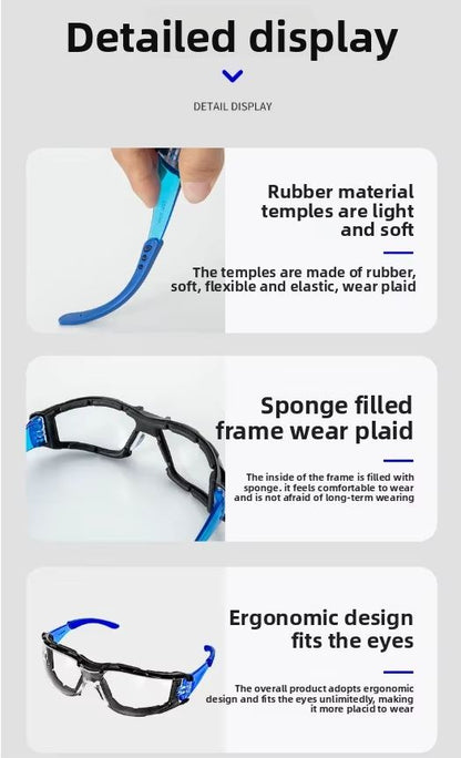 ProShield FoamSeal Safety Goggles  Sport  Industrial Eye Protection For Outdoor Lab  Workshop 5