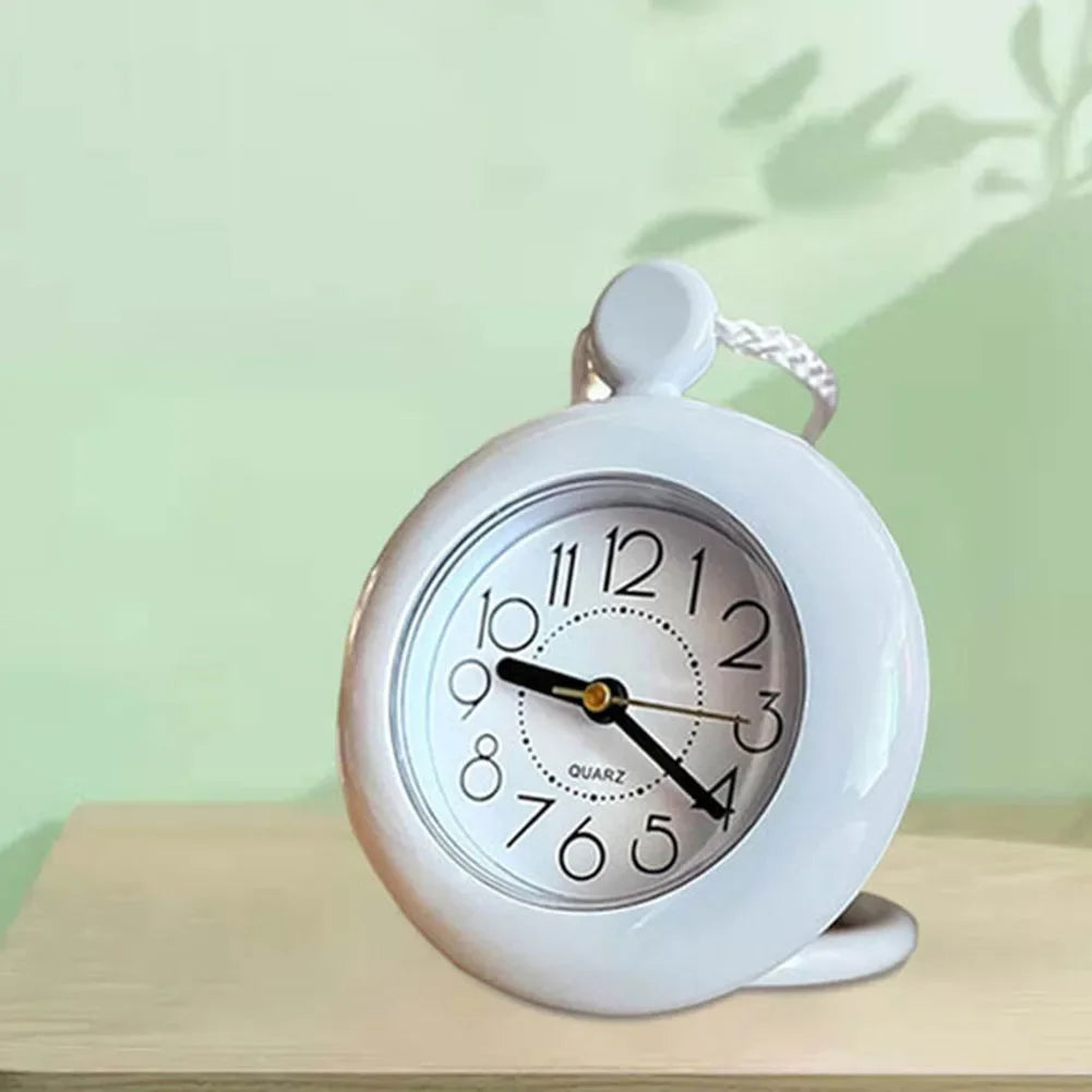 Waterproof Bathroom Clock Hanging Table Clock Circular Moisture Proof Dual Purpose Clock For Swimmi 1