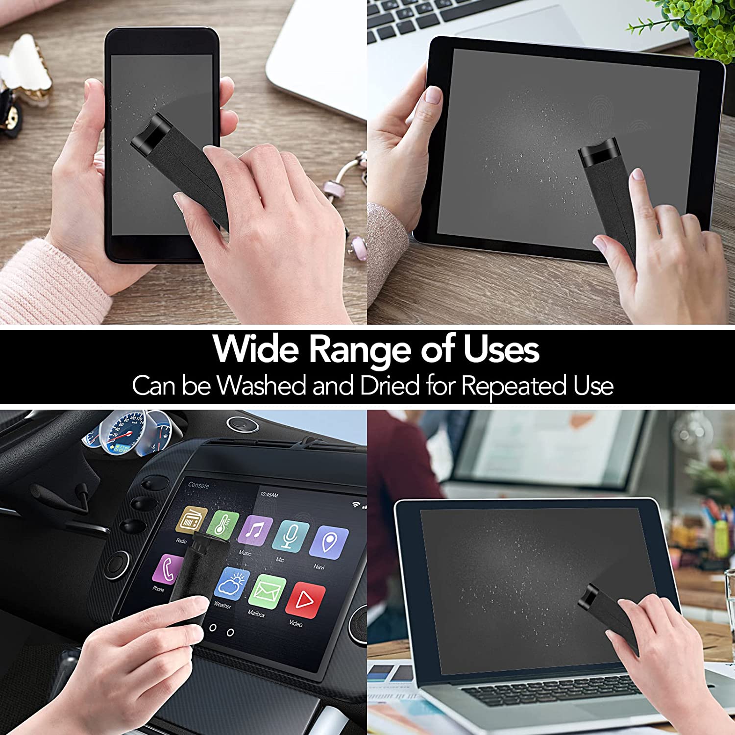 Phone Screen Cleaner Spray Portable Mobile Phone And Tablet Cleaner Touch Screen Cleaning Set 4