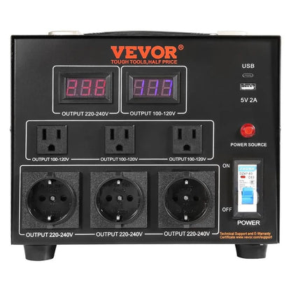Heavy Duty Step Up Down Transformer Voltage Converter Transformer Power Converter 8