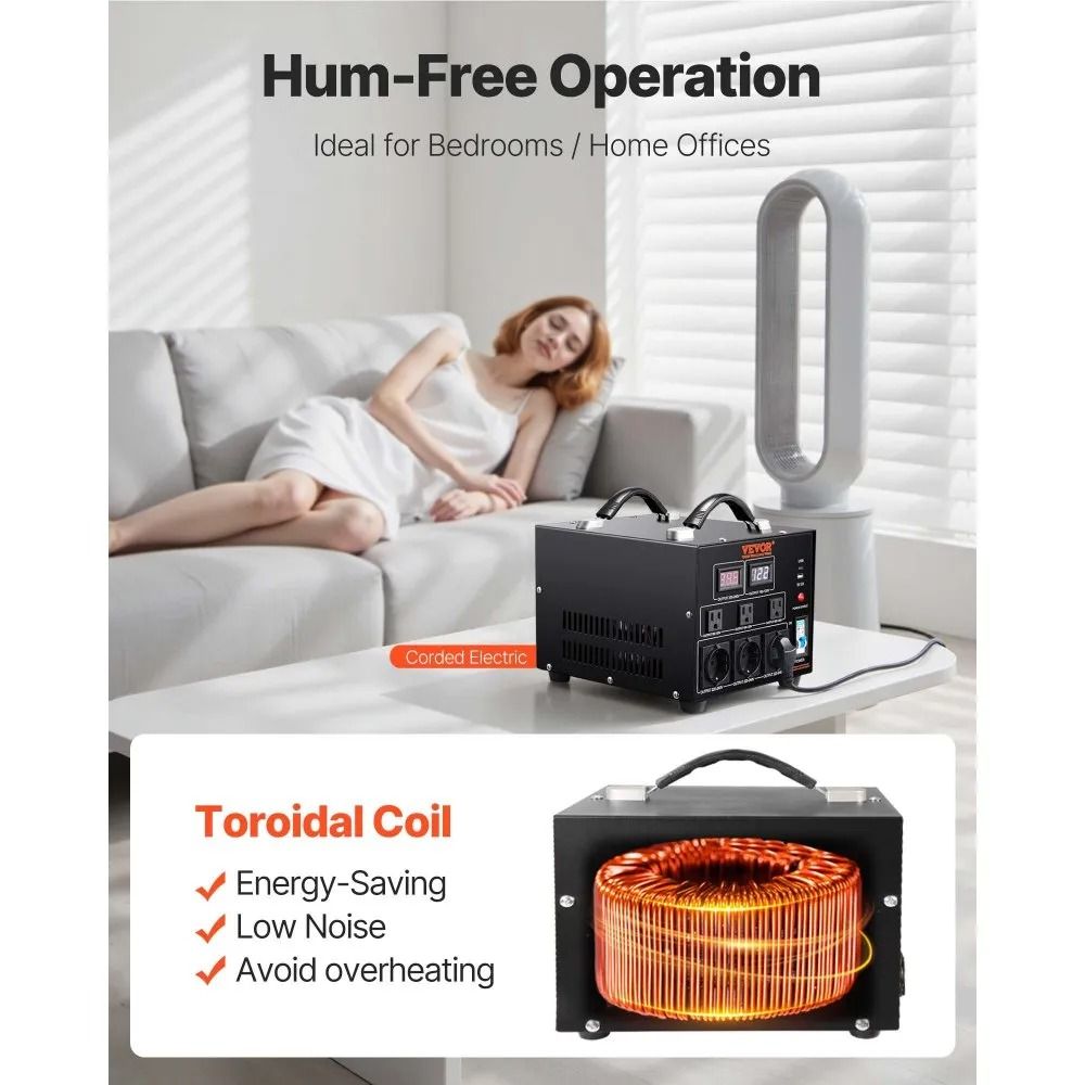 Heavy Duty Step Up Down Transformer Voltage Converter Transformer Power Converter 4