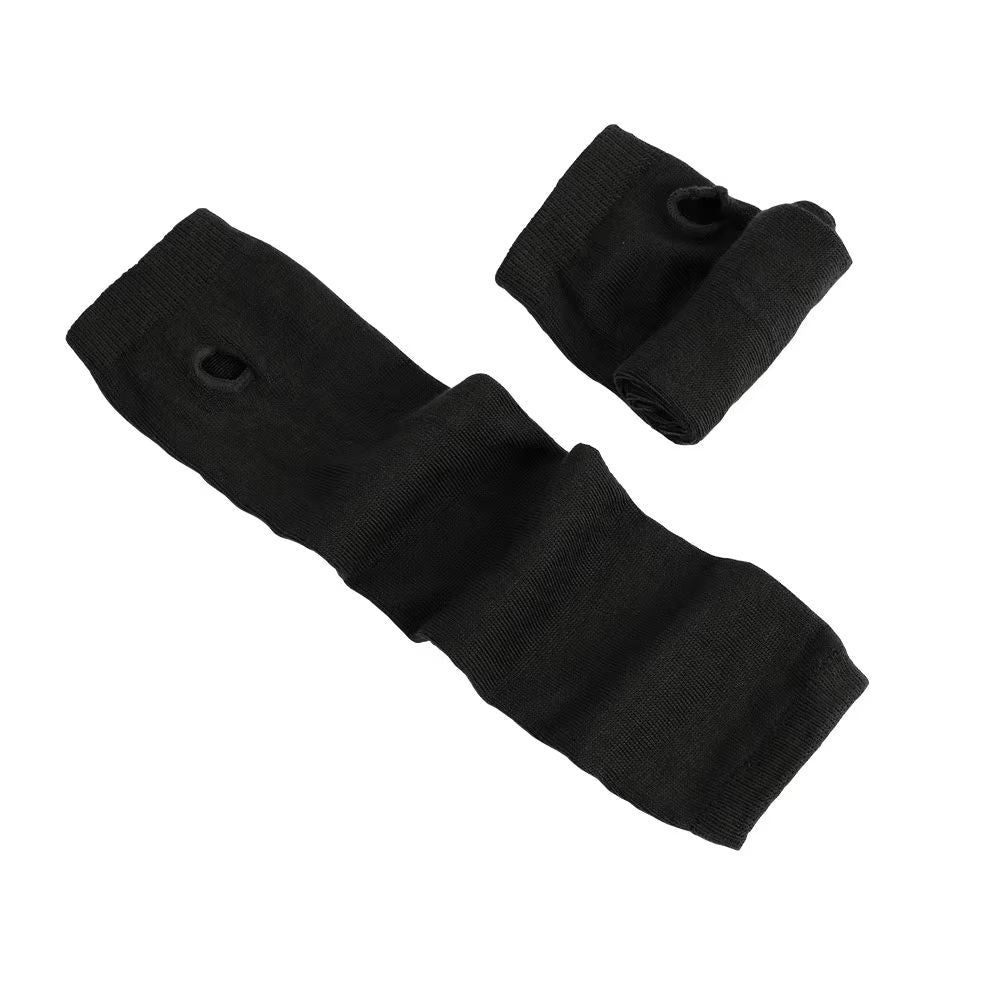 StreetTune Stripe Fingerless Arm Warmers  Knitted Elbow Mittens For Men  Women 7