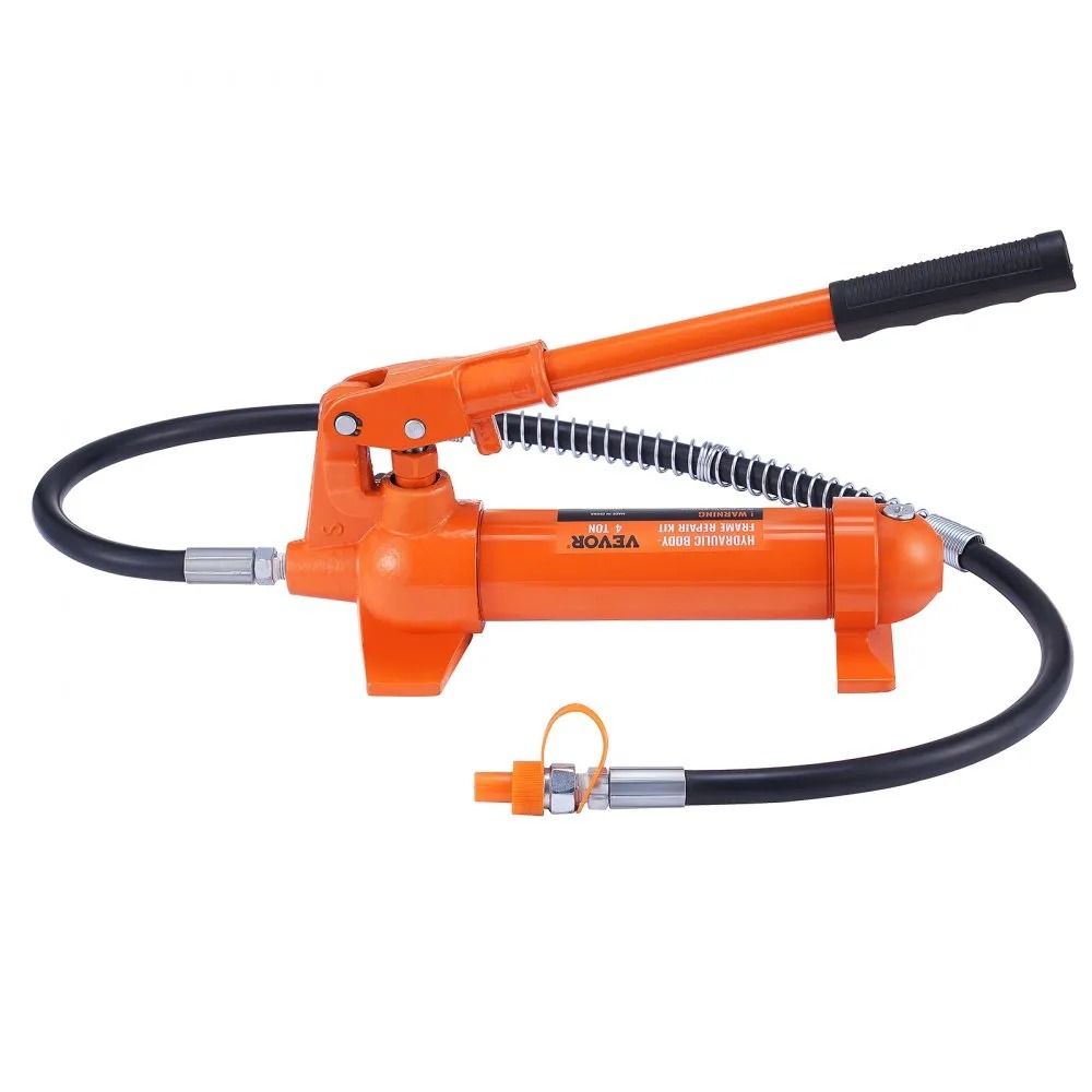 Portable Hydraulic Ram Porta Power Kit With Oil Hose Auto Body Frame Repair Kit 7