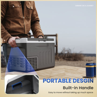 30L Car Portable Refrigerator Outdoor Freezer Electric Cooler For Camping BBQ Travel 2