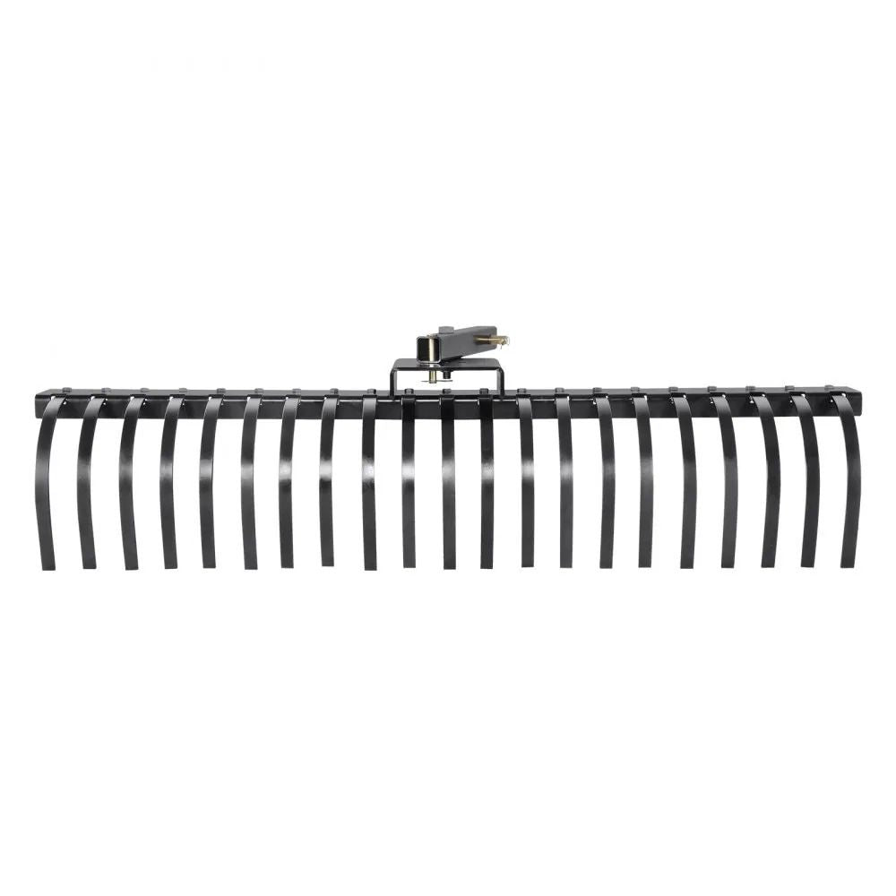 Lawn Dethatcher Rake Tow Behind Landscape Rake With Steel Coil Tines Attaches To Toolbars And Point 9