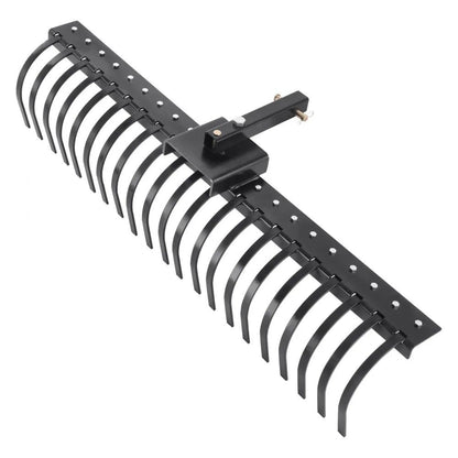 Lawn Dethatcher Rake Tow Behind Landscape Rake With Steel Coil Tines Attaches To Toolbars And Point 8