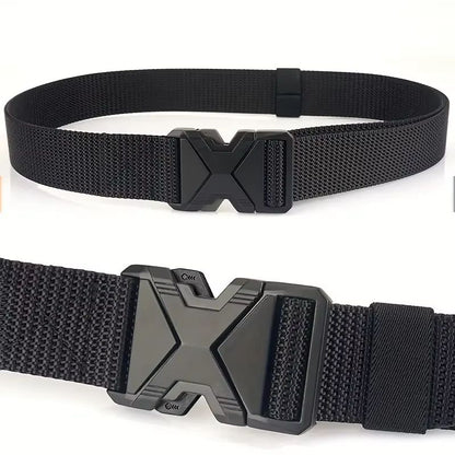 RangerX Tactical NylonCanvas Belt Set 2Pack  Multifunctional Outdoor  Hunting Belts For Men 2