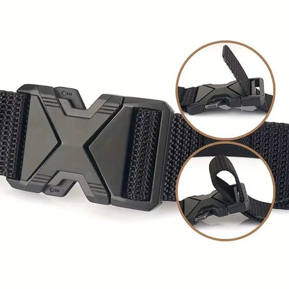 RangerX Tactical NylonCanvas Belt Set 2Pack  Multifunctional Outdoor  Hunting Belts For Men 3
