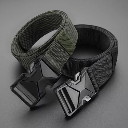 RangerX Tactical NylonCanvas Belt Set 2Pack  Multifunctional Outdoor  Hunting Belts For Men 4