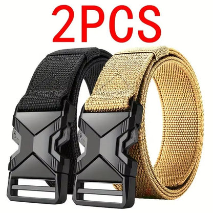 RangerX Tactical NylonCanvas Belt Set 2Pack  Multifunctional Outdoor  Hunting Belts For Men 9