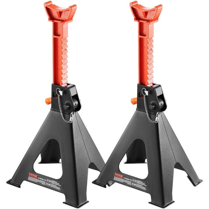 Jack Stands Double Locking Car Jack Stands Adjustable Height For SUV Truck UTV ATV Garage And Works 8