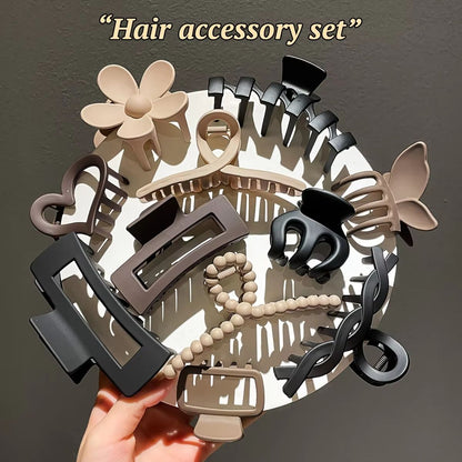 MatteFrost Lens Claw Clip Set  11Piece Premium Shark Clips For Women 2