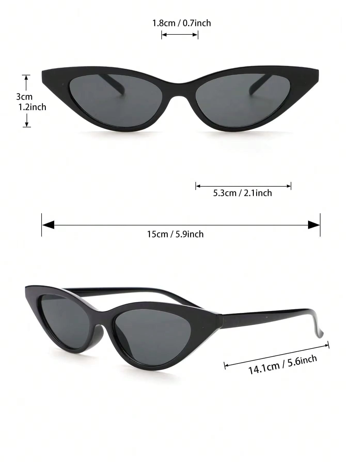 ShapeSwap 3Pack Sunglasses Trio  Cat Eye Round Square Frames For Men  Women 4