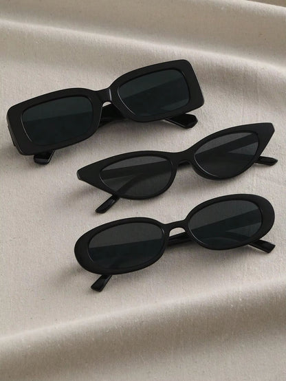 ShapeSwap 3Pack Sunglasses Trio  Cat Eye Round Square Frames For Men  Women 7