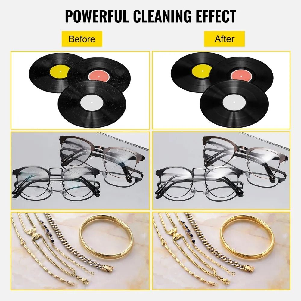 Ultrasonic Records Cleaner Ultrasonic Vinyl Cleaning Machine Vinyl Record Cleaner With Drying Rack 5