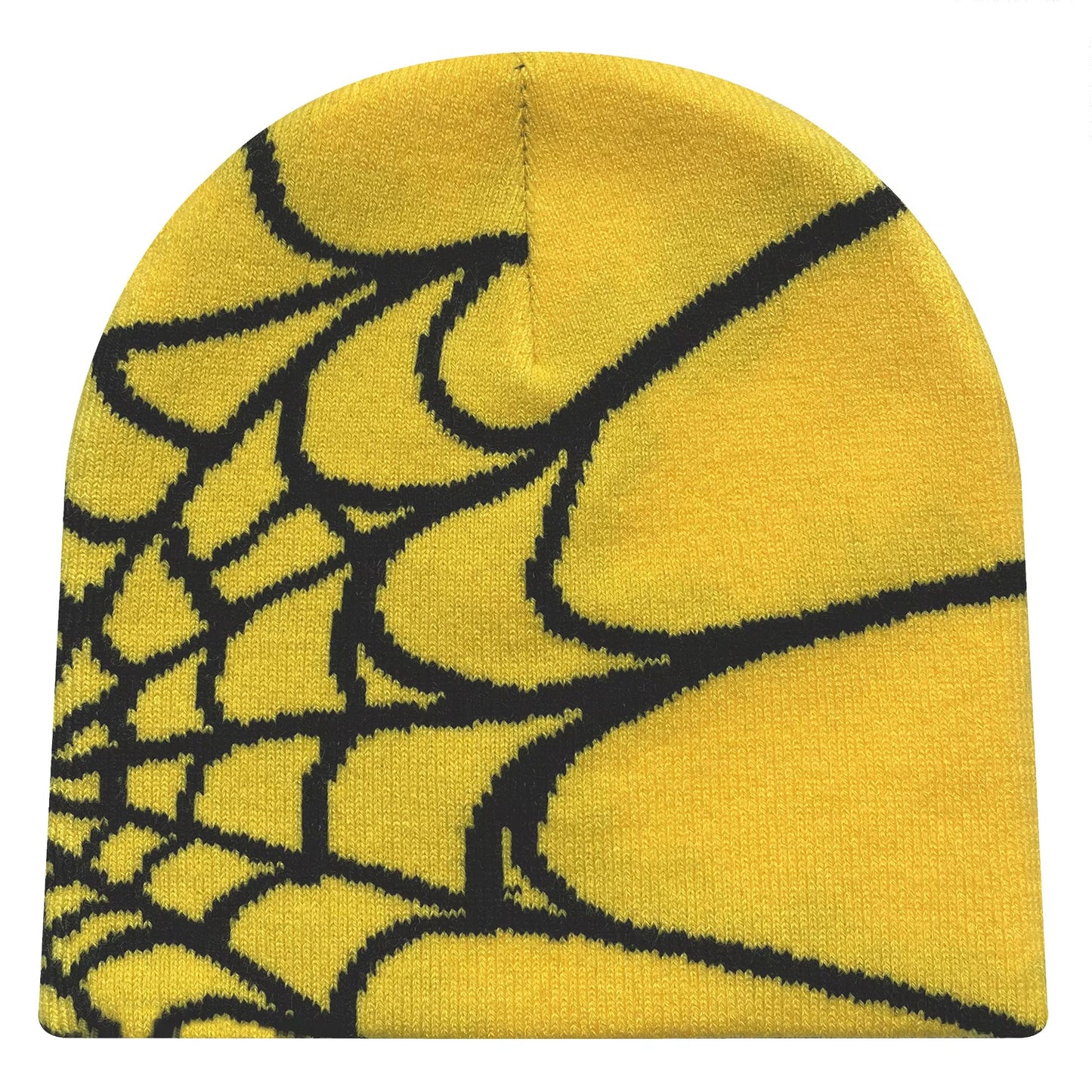WebRide Y2K Unisex Knit Beanie  SpiderWeb Pattern Outdoor Hat For Men  Women 12