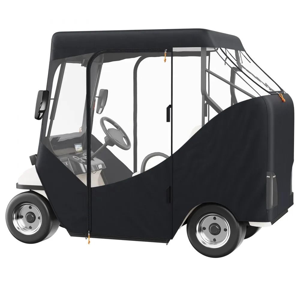 Universal Golf Cart Enclosure HeavyDuty Polyester Cover For Seater Club Car Sunproof And WeatherRes 11