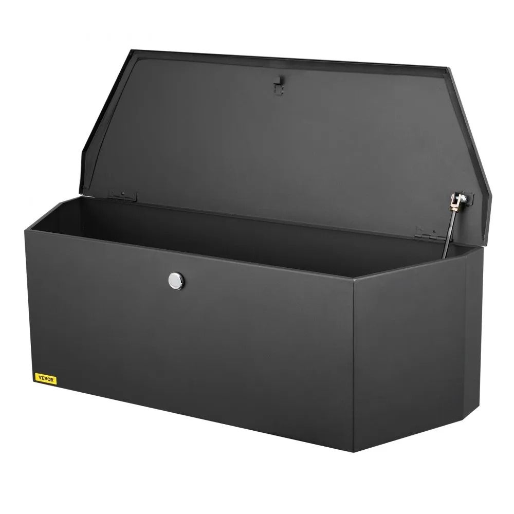 Trailer Tongue Tool Box Carbon Steel Heavy Duty Storage Chest RV Utility Trailer Box With Lock And  10