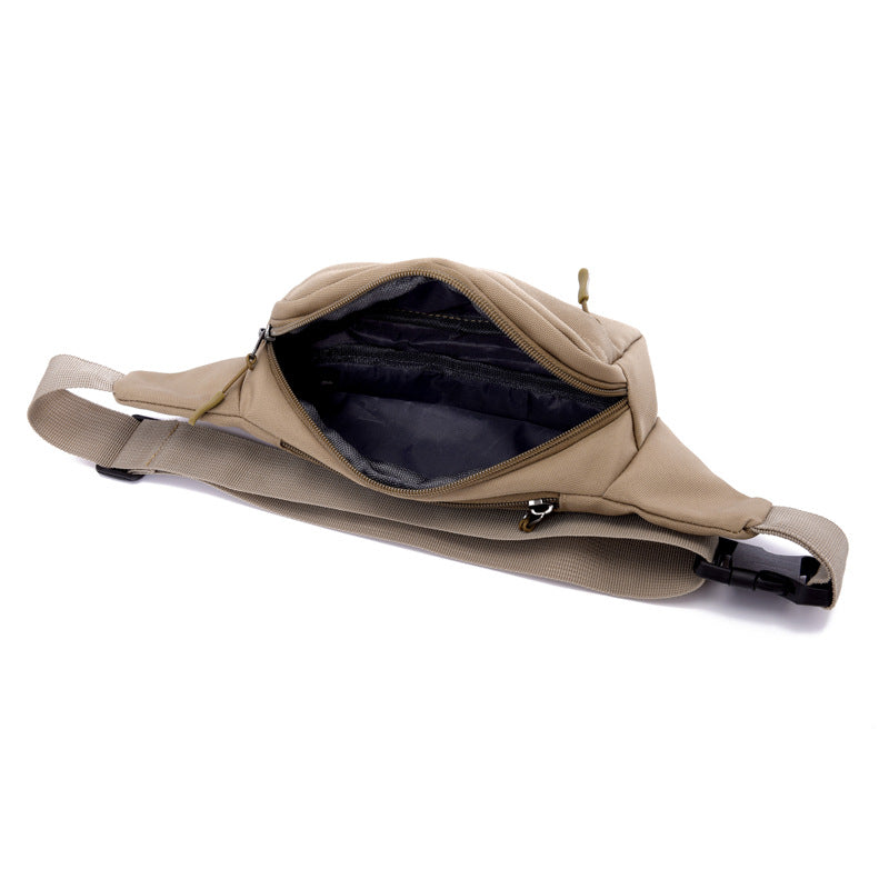 Casual Large Phone Belt Bag, Men Waist Bag, Women's Canvas Fanny Pack, Travel Purse