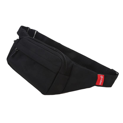 Casual Large Phone Belt Bag, Men Waist Bag, Women's Canvas Fanny Pack, Travel Purse